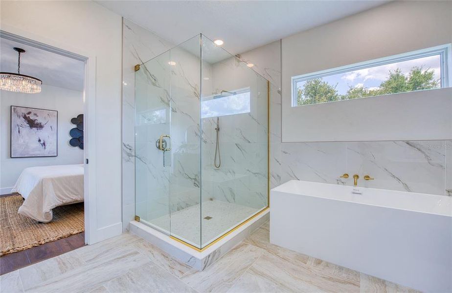 Furnished interior view inside a new home in , Palm Harbor (Image 17).