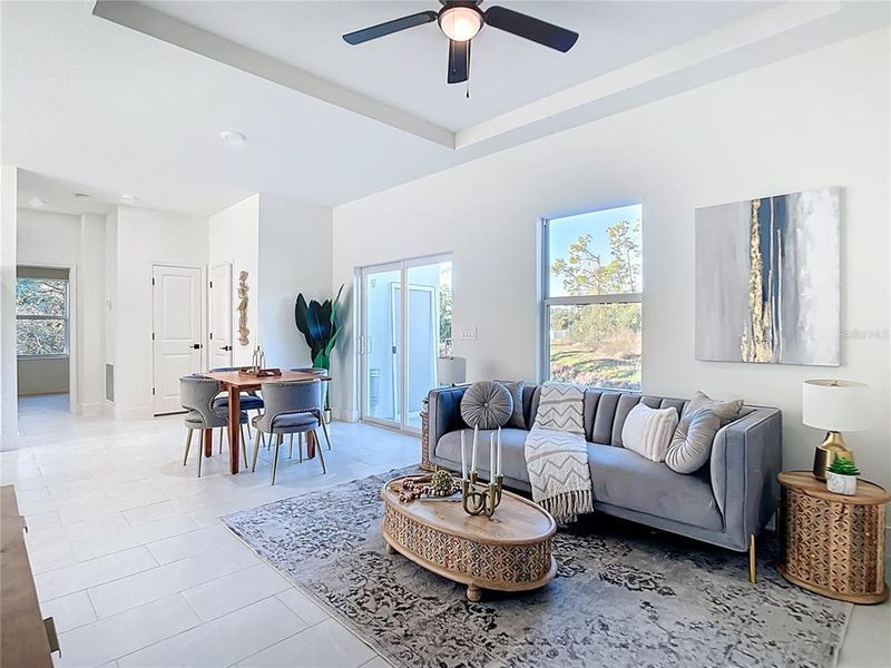 Furnished interior view inside a new home in , North Port (Image 34).