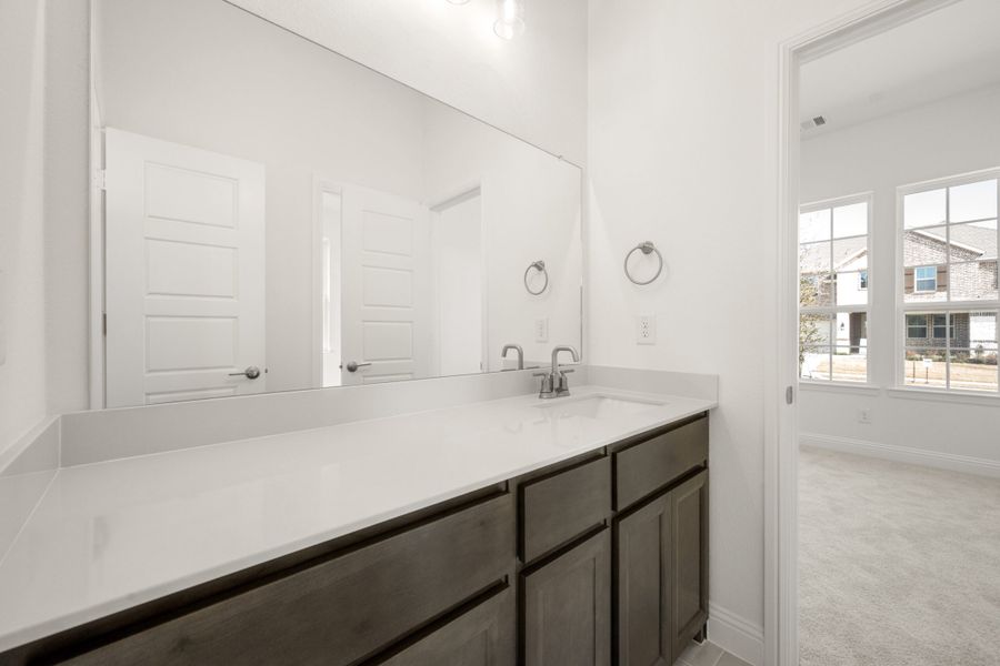 Furnished interior view inside a new home in Timberbrook, Justin (Image 12). Furnished interior view inside a new home in Timberbrook, Justin (Image 12).
