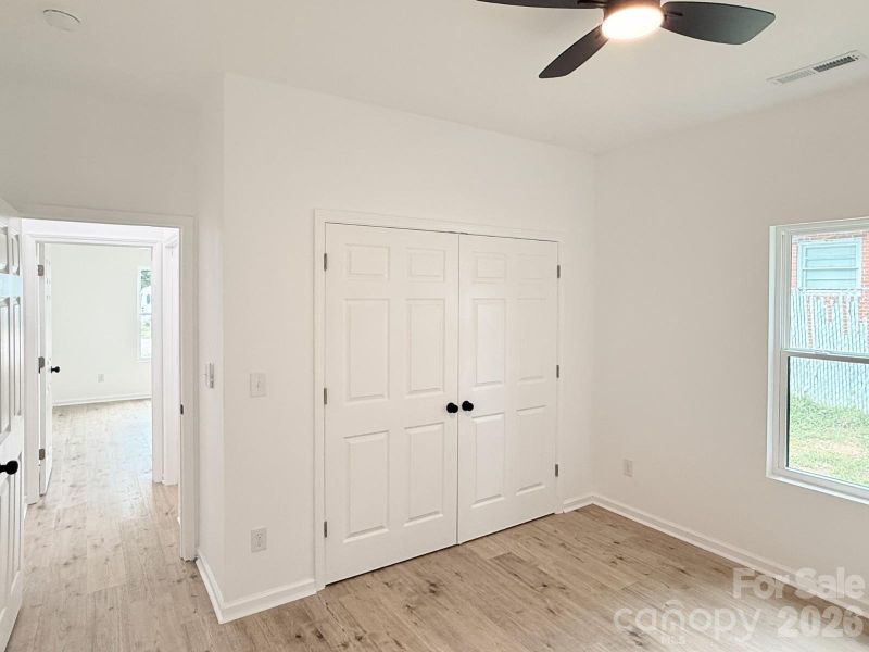 2nd Bedroom view showing the Big Closet.