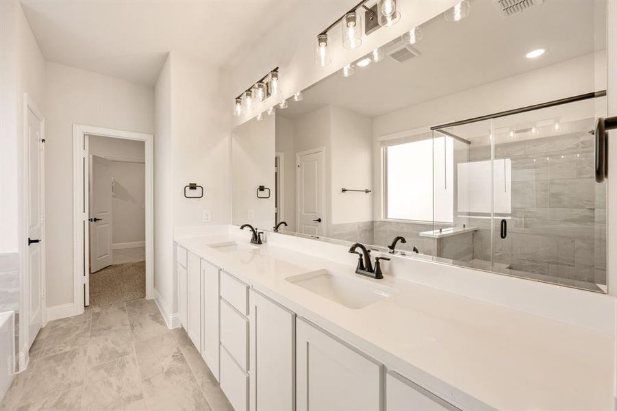 Furnished interior view inside a new home in Ridge Ranch Classic 50, Mesquite (Image 9). Furnished interior view inside a new home in Ridge Ranch Classic 50, Mesquite (Image 9).