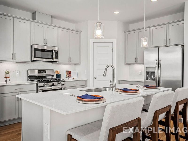 Furnished interior view inside a new home in Sage Farms, White House (Image 11).