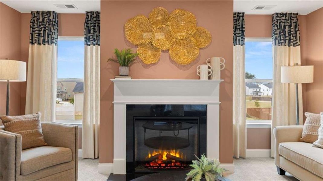 Furnished interior view inside a new home in The Gates at Pates Creek, Hampton (Image 41).