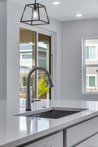 Furnished interior view inside a new home in Prelude at The Aurora Highlands, Aurora (Image 14). Furnished interior view inside a new home in Prelude at The Aurora Highlands, Aurora (Image 14).