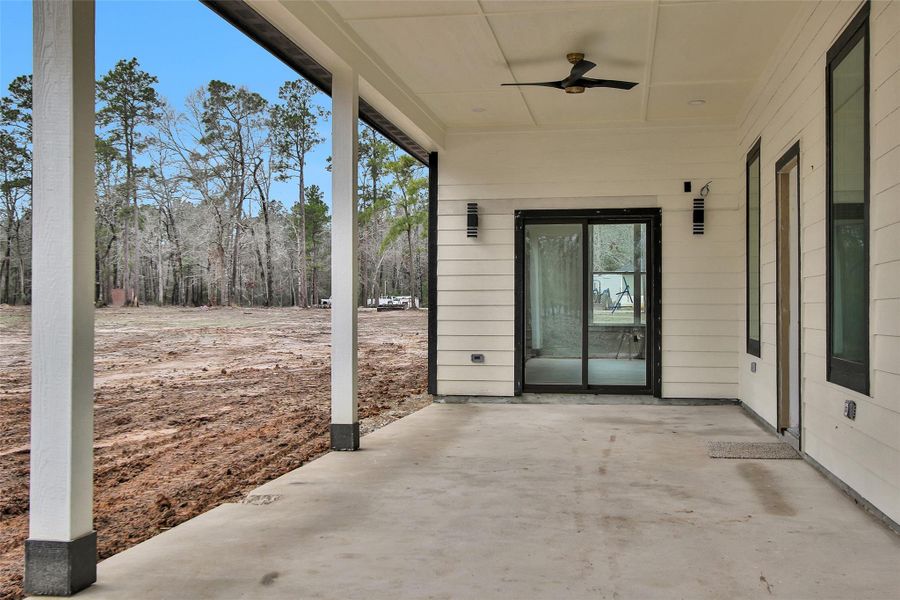 The slider in the rear of this photo is from the Primary Bedroom. The slider in the rear of this photo is from the Primary Bedroom.
