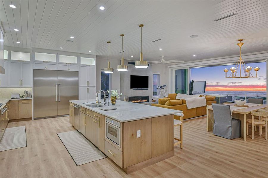Furnished interior view inside a new home in , Flagler Beach (Image 6).