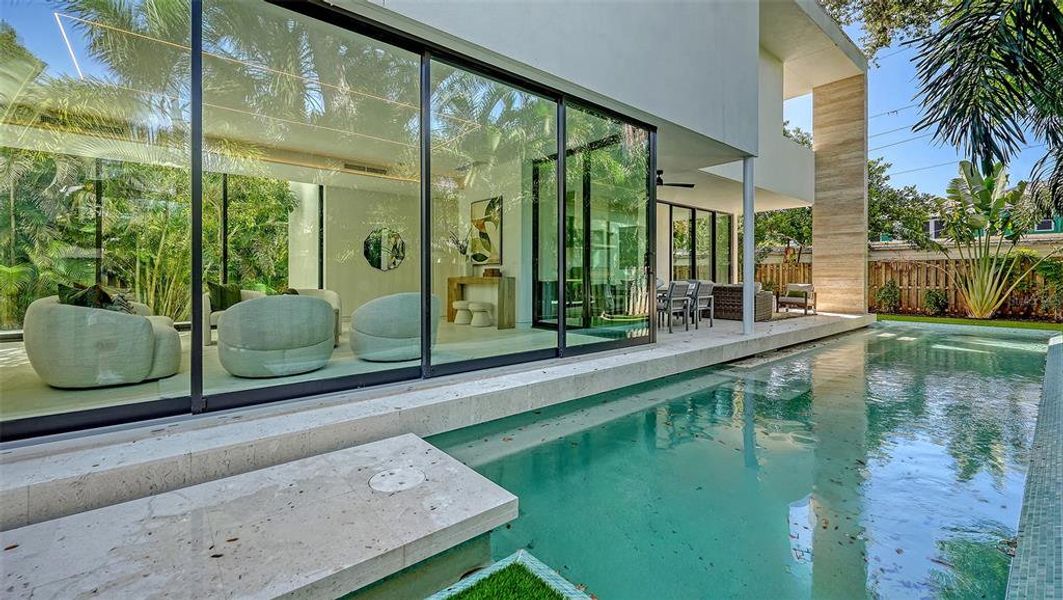 Exterior details and patio area of a home in , Sarasota (Image 35). Exterior details and patio area of a home in , Sarasota (Image 35).