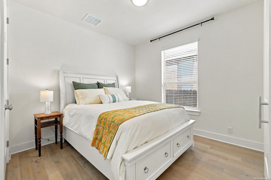 Furnished interior view inside a new home in Gruene Villages, New Braunfels (Image 14).