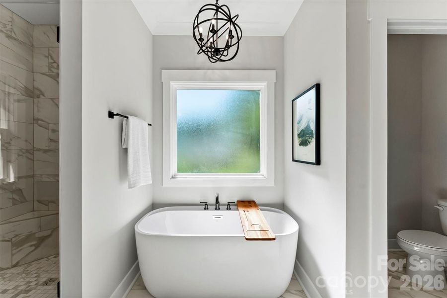 Furnished interior view inside a new home in , York (Image 32).