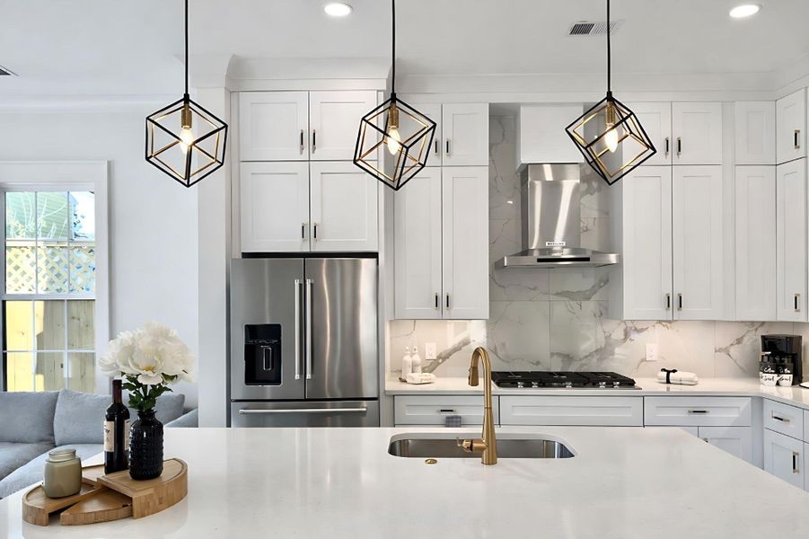 Furnished interior view inside a new home in , North Charleston (Image 18).