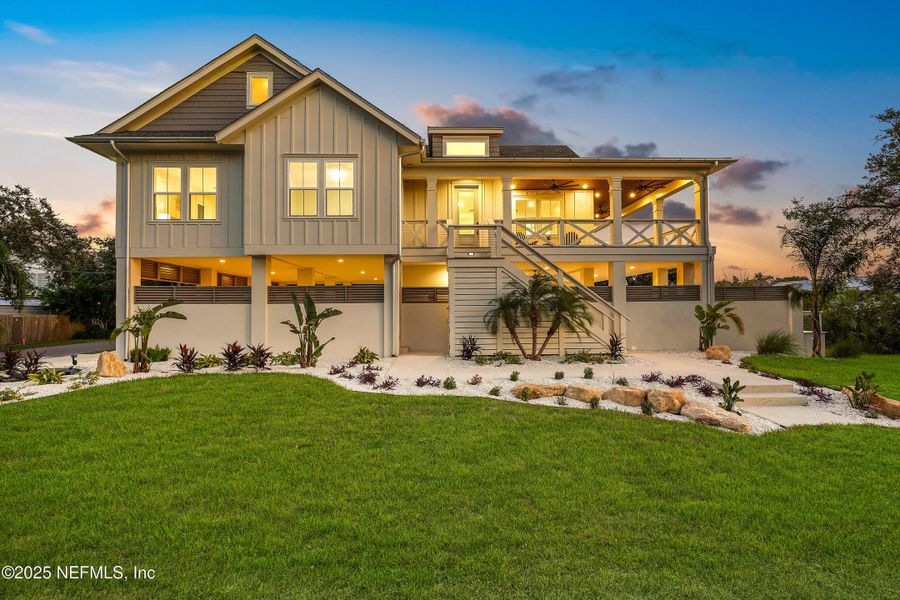 Front exterior of a new home in , St. Augustine, FL, highlighting curb appeal (Image 27).