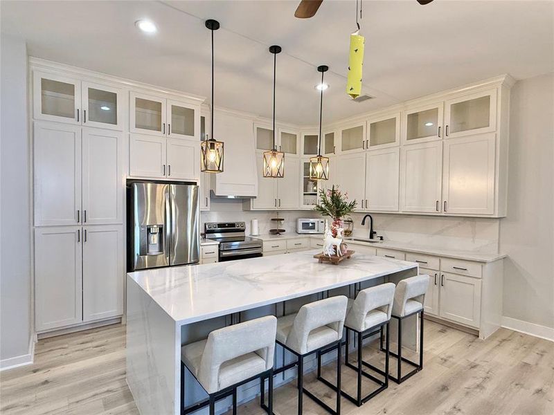 Furnished interior view inside a new home in , Terrell (Image 13).