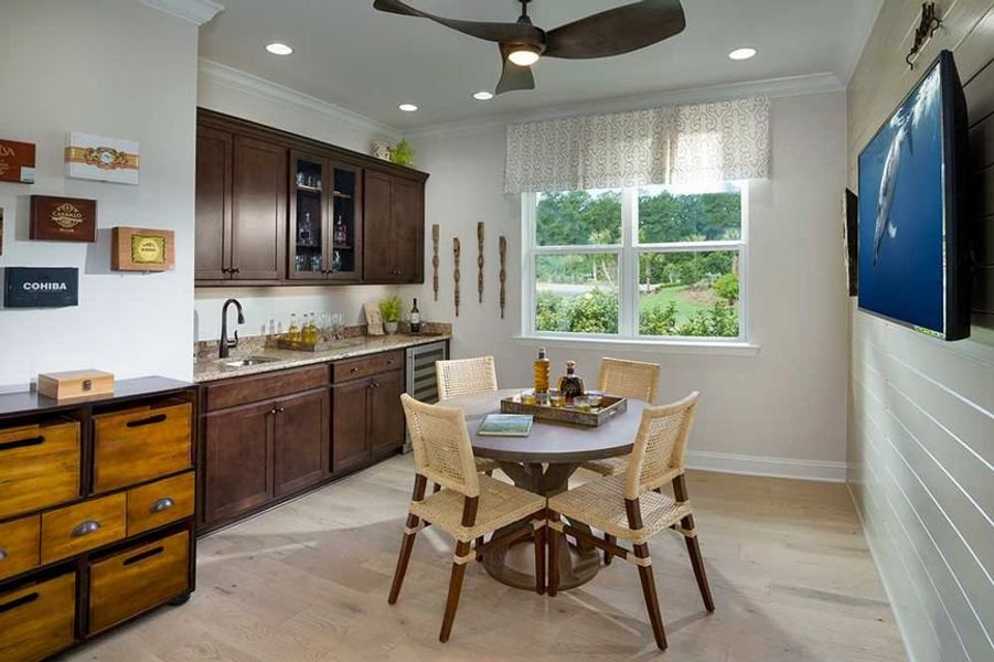 Representative furnished interior of a home built from the Coconut by Minto Communities in Latitude Margaritaville Hilton Head, Hardeeville (Image 6). Representative furnished interior of a home built from the Coconut by Minto Communities in Latitude Margaritaville Hilton Head, Hardeeville (Image 6).