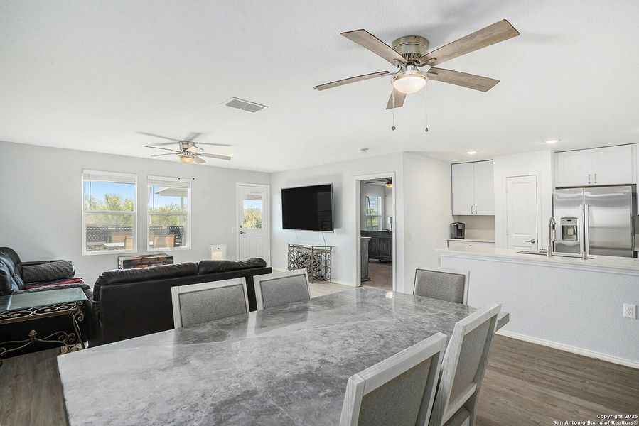 Furnished interior view inside a new home in Mission del Lago: Watermill Collection, San Antonio (Image 15). Furnished interior view inside a new home in Mission del Lago: Watermill Collection, San Antonio (Image 15).