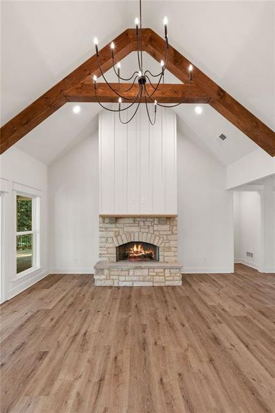 Spacious, unfurnished interior of a new home in , Dahlonega (Image 69).