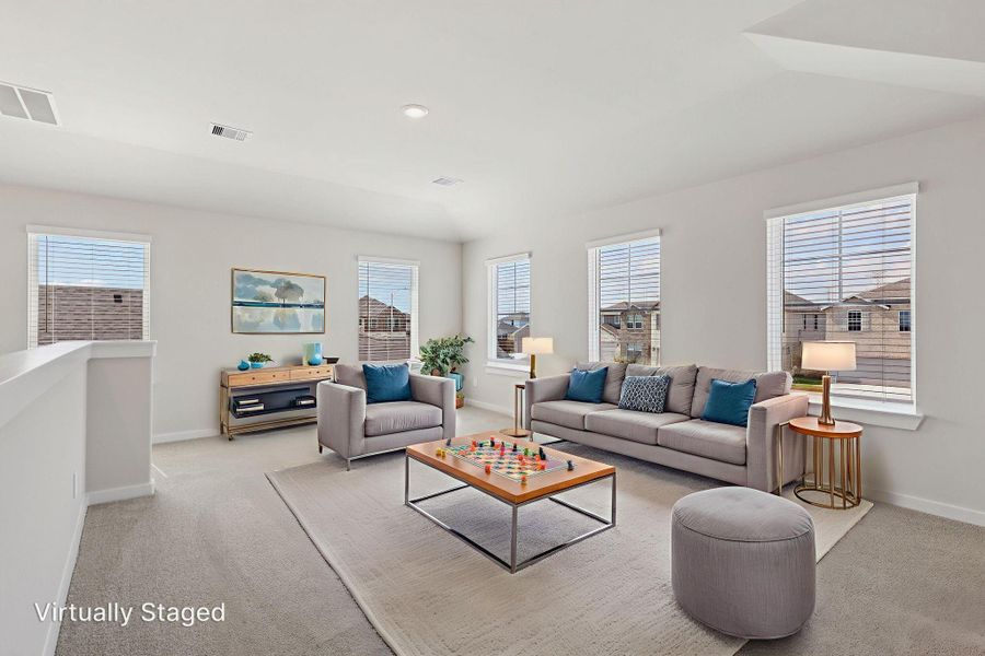 Photo is not of the actual home, but is an inspirational photo of builder’s model home and may depict options, furnishings, and/or decorator features that are not included Photo is not of the actual home, but is an inspirational photo of builder’s model home and may depict options, furnishings, and/or decorator features that are not included