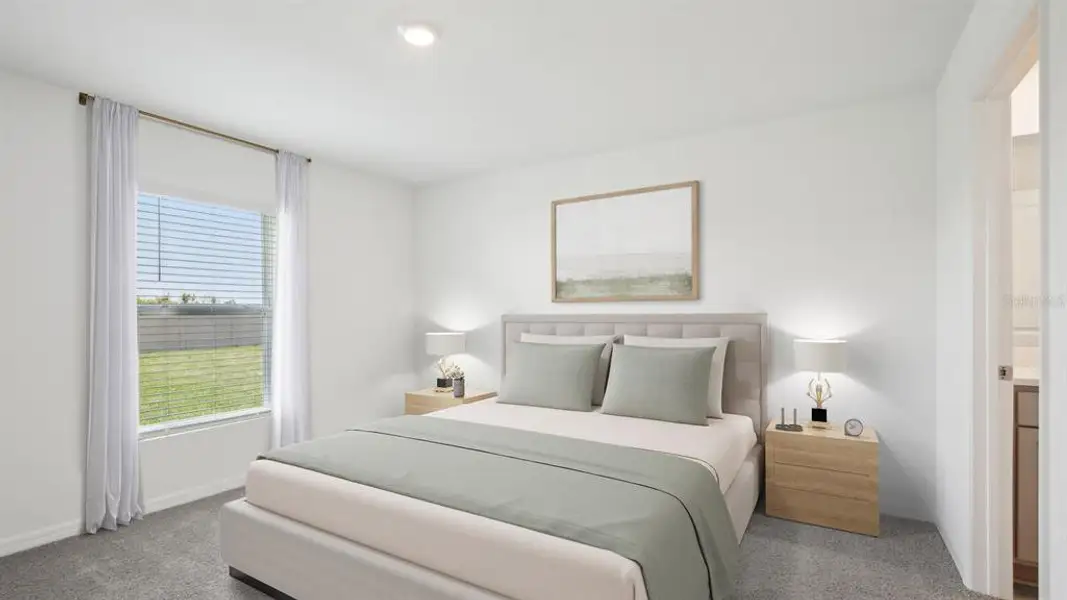 Furnished interior view inside a new home in Emerson Pointe, Ocala (Image 4).