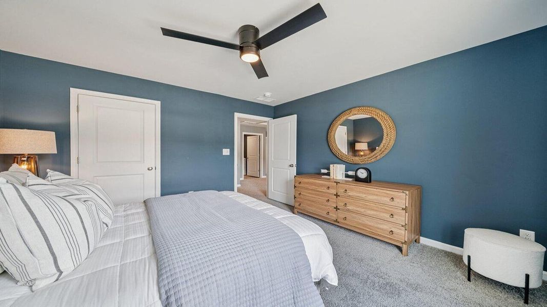 Furnished interior view inside a new home in The Ranch, Holly Hill (Image 21). Furnished interior view inside a new home in The Ranch, Holly Hill (Image 21).