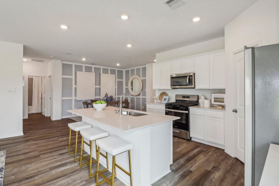 Furnished interior view inside a new home in Cypress Green, Hockley (Image 8).