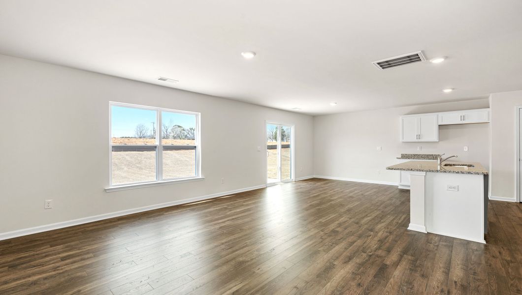 Representative unfurnished interior of a home built from the Aisle by D.R. Horton in Durbin Meadows, Fountain Inn (Image 13).