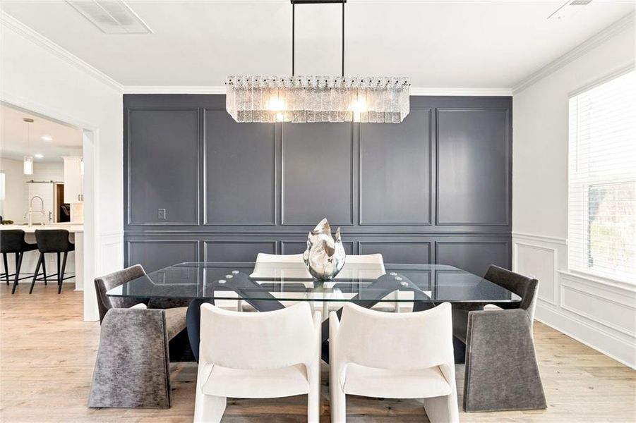 Furnished interior view inside a new home in , Conyers (Image 18).