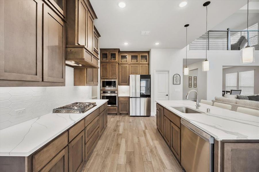 Furnished interior view inside a new home in , McLendon-Chisholm (Image 8).