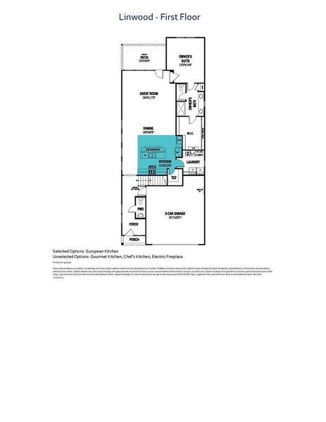 Linwood - First Floor