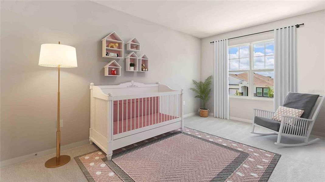 Furnished interior view inside a new home in Deerbrook, Land O' Lakes (Image 4).