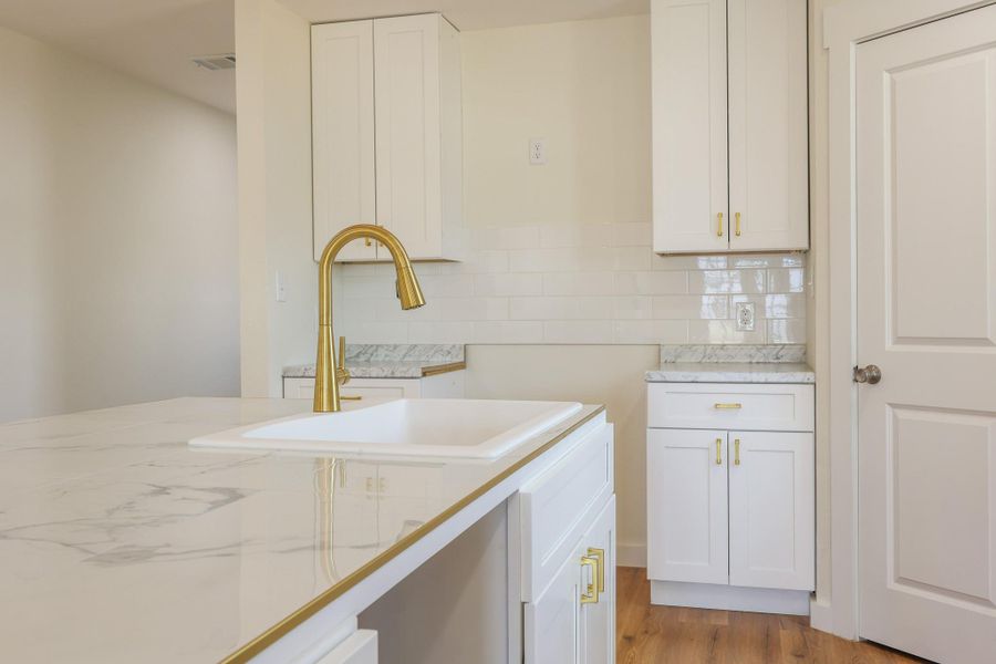 Furnished interior view inside a new home in , Cleveland (Image 12).