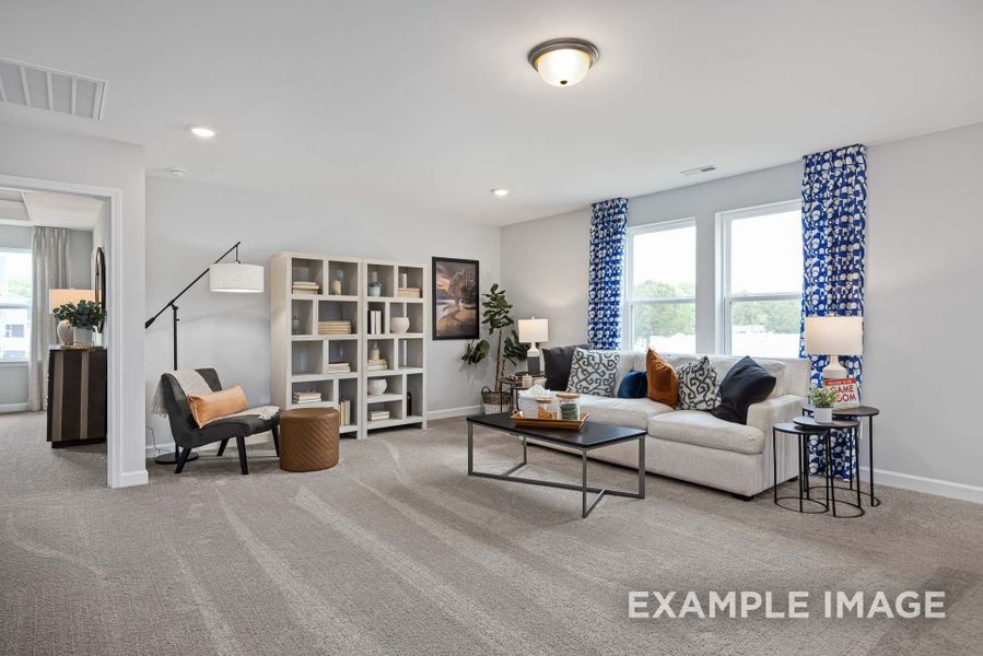 Representative furnished interior of a home built from the The Adalynn A by Davidson Homes LLC in Villas at Carpenter Woods, Durham (Image 26). Representative furnished interior of a home built from the The Adalynn A by Davidson Homes LLC in Villas at Carpenter Woods, Durham (Image 26).