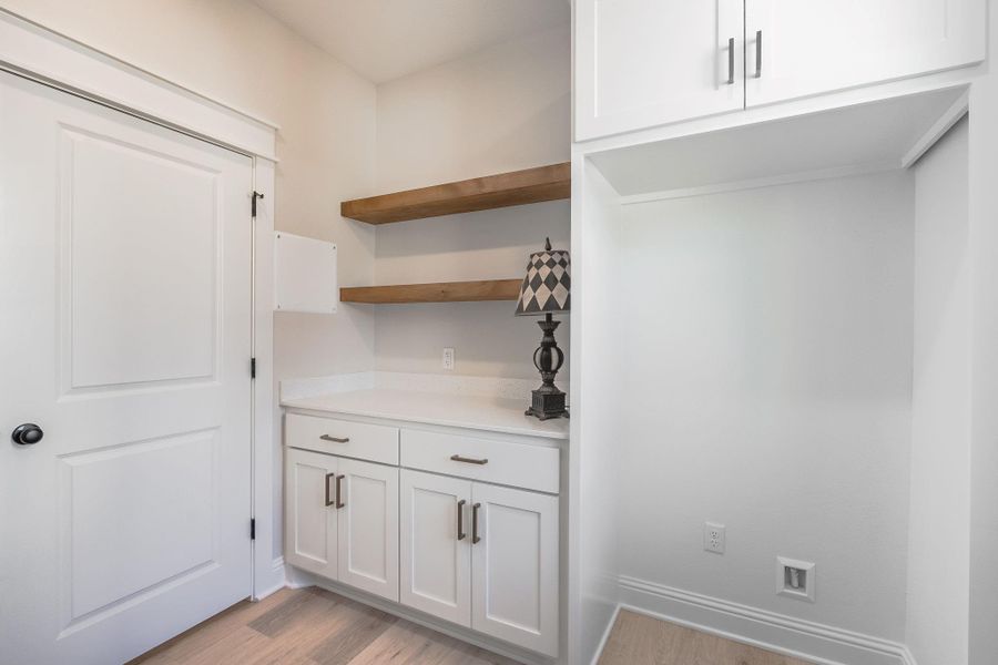 Furnished interior view inside a new home in , College Station (Image 12). Furnished interior view inside a new home in , College Station (Image 12).