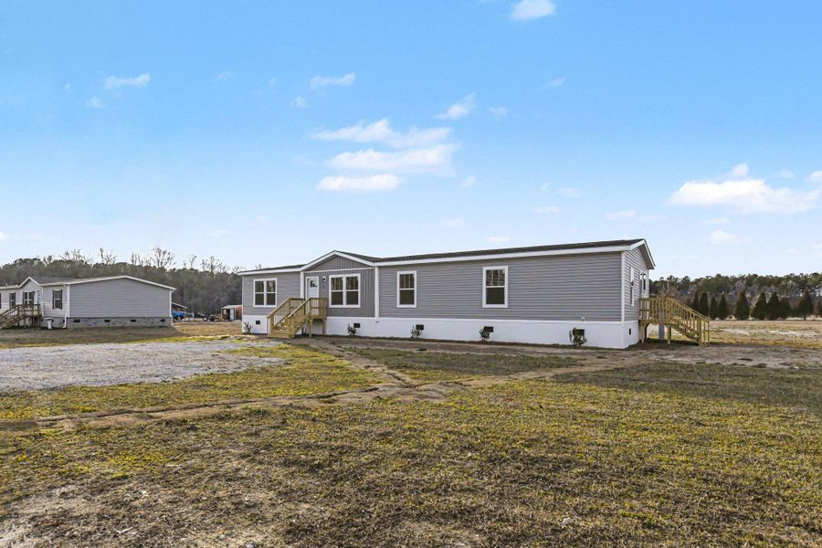 Exterior details and patio area of a home in , Ridgeville (Image 2). Exterior details and patio area of a home in , Ridgeville (Image 2).