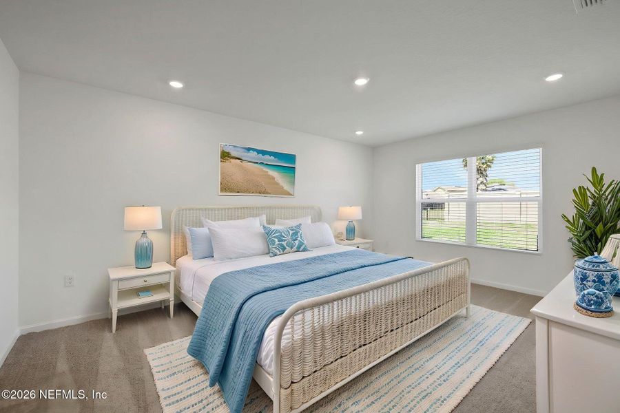 Furnished interior view inside a new home in Diamond Springs, Jacksonville (Image 10).