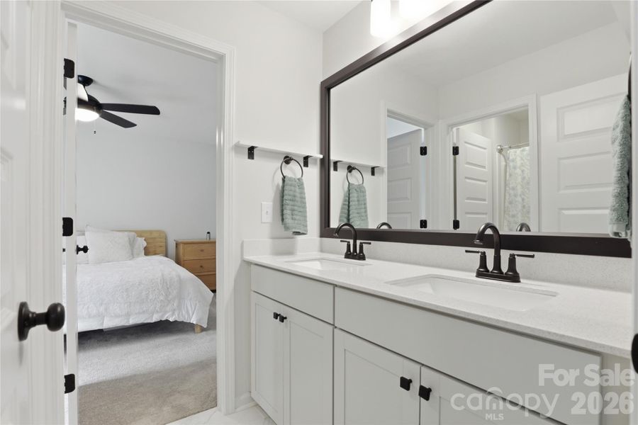 Furnished interior view inside a new home in , Advance (Image 32).