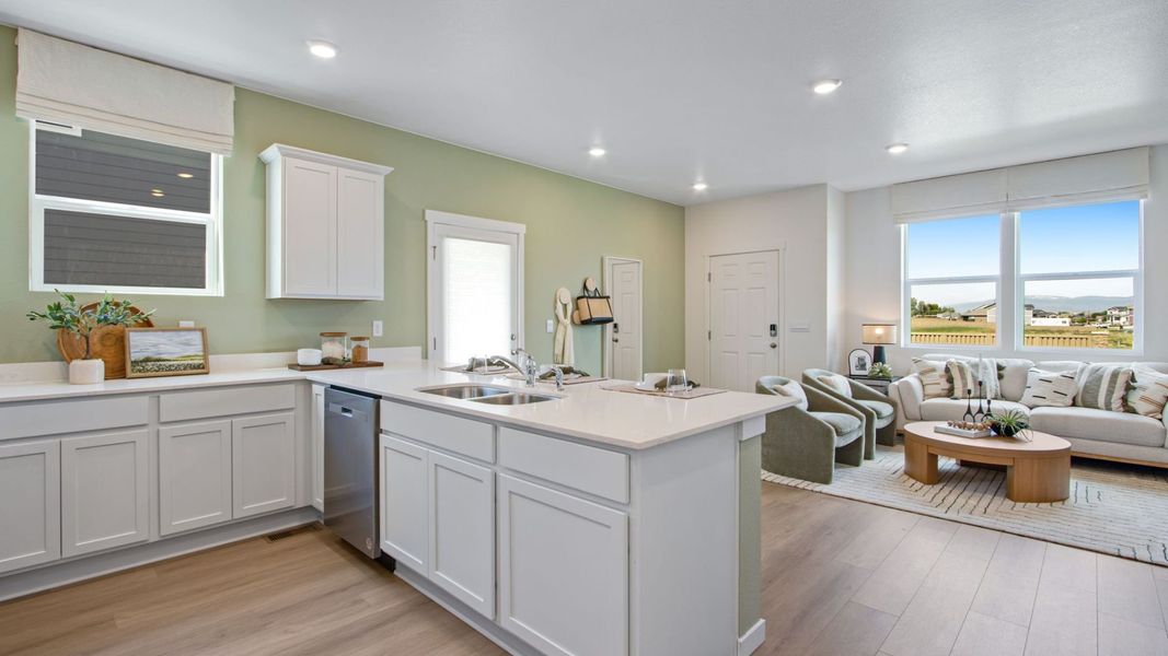 Furnished interior view inside a new home in Tailholt, Severance (Image 11).