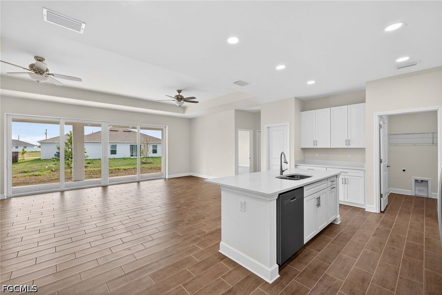 Spacious, unfurnished interior of a new home in Cape Coral, Cape Coral (Image 11). Spacious, unfurnished interior of a new home in Cape Coral, Cape Coral (Image 11).