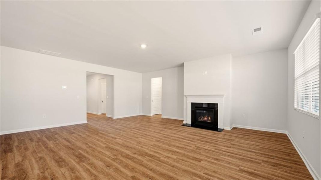 Spacious, unfurnished interior of a new home in Kingston Ranch at Lake Oconee, Buckhead (Image 22).