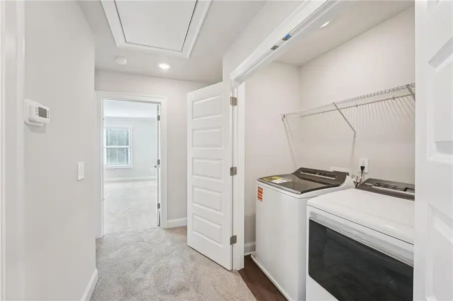 Furnished interior view inside a new home in , Cumming (Image 10).