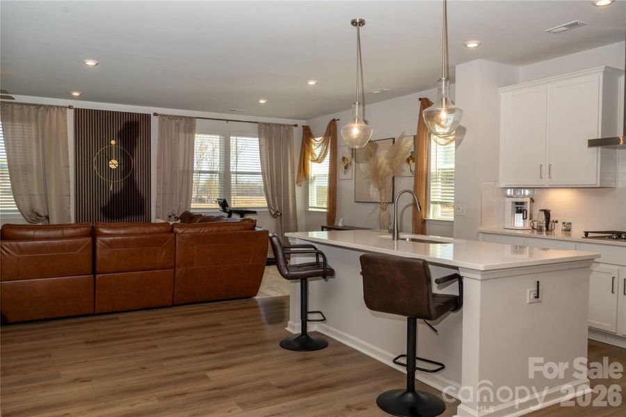 Furnished interior view inside a new home in Clairmont, Charlotte (Image 5). Furnished interior view inside a new home in Clairmont, Charlotte (Image 5).