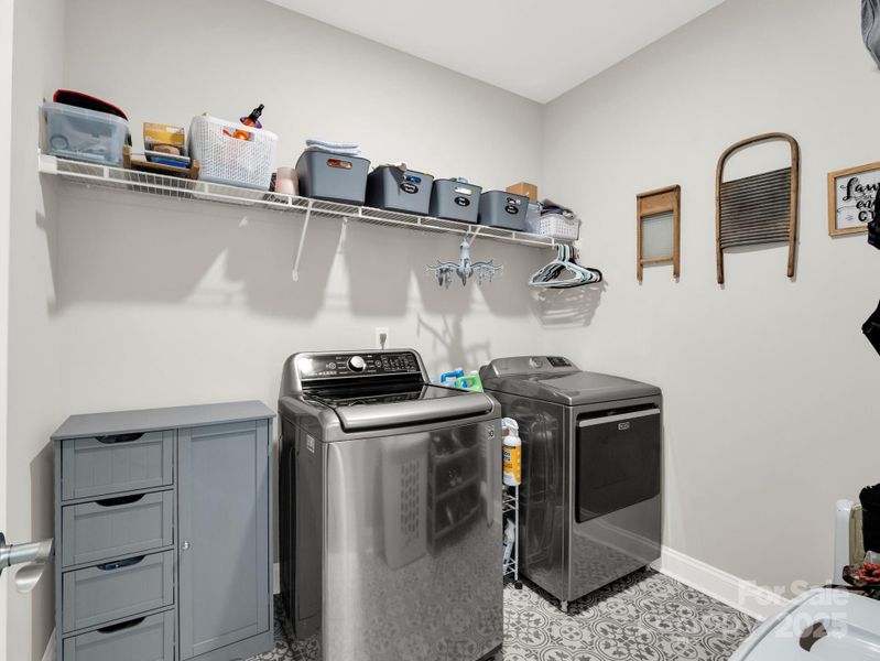 Furnished interior view inside a new home in , Gaffney (Image 17).