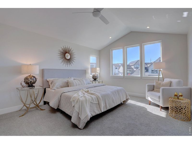 Furnished interior view inside a new home in , Louisville (Image 9).