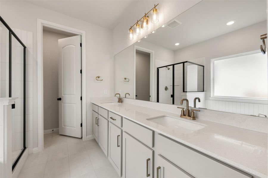Furnished interior view inside a new home in Cannon Ranch, Dripping Springs (Image 15).
