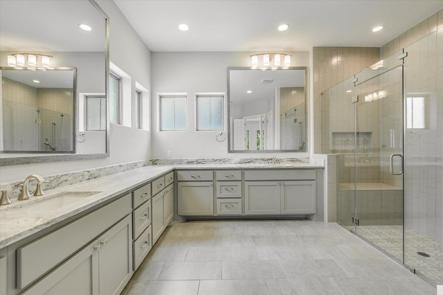 Furnished interior view inside a new home in Leander Estates, Leander (Image 13).