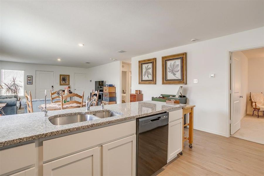 Furnished interior view inside a new home in , Fort Worth (Image 8).