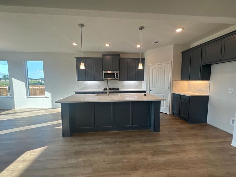 Furnished interior view inside a new home in Cedar Ridge Estates, Anna (Image 8).