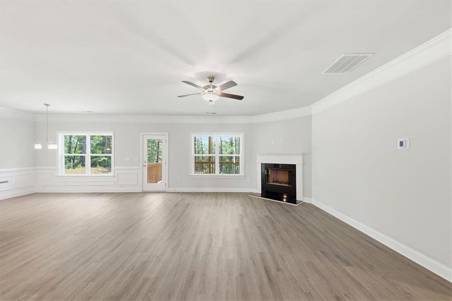 Spacious, unfurnished interior of a new home in Tuscany Hills, Douglasville (Image 14).