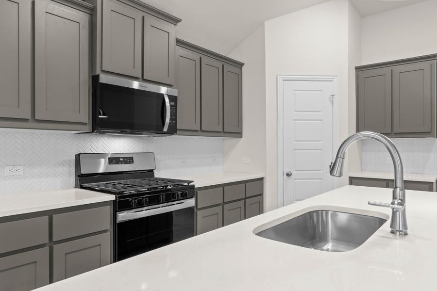 Representative exterior photo of a completed home built from the Lexington by Impression Homes in Baker Farms, Cleburne, TX (Image 10).