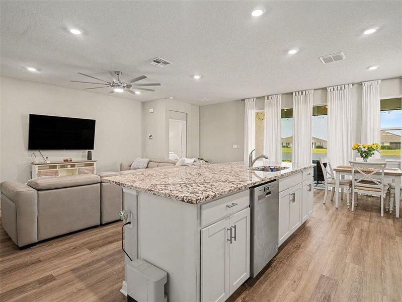 Furnished interior view inside a new home in Star Farms at Lakewood Ranch, Bradenton (Image 16).