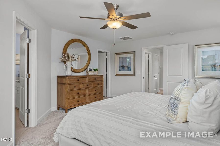 Furnished interior view inside a new home in Springvale, Fuquay Varina (Image 36).