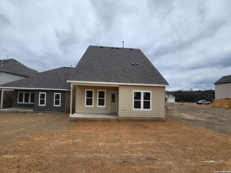 Exterior details and patio area of a home in , San Antonio (Image 10).